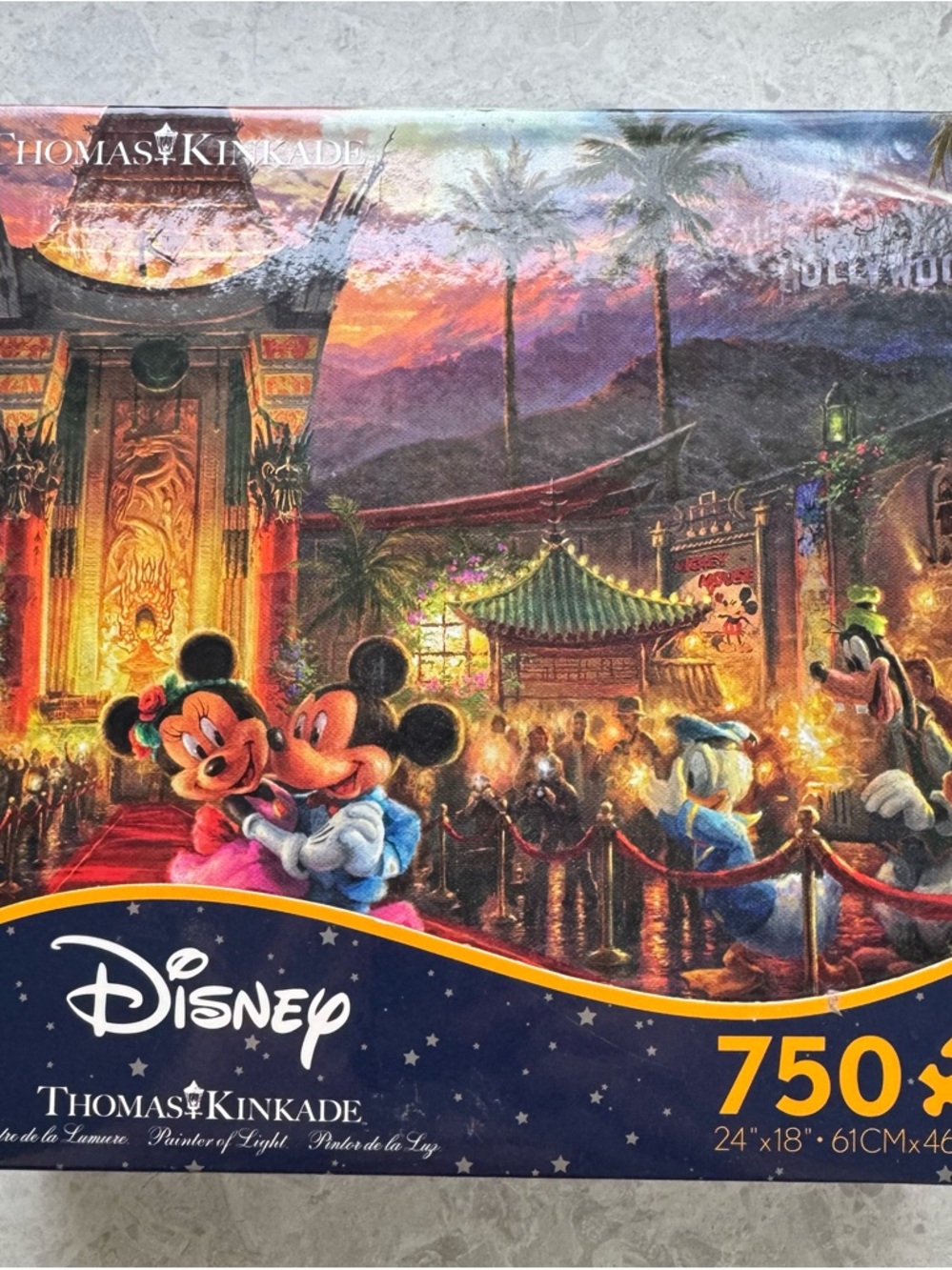 Disney Puzzle — Mickey & Friends Sunset Palette (Red, Blue, Green)